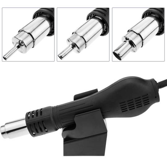 Hot air gun for thermoplastic welder 650W portable