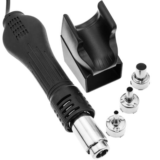 Hot air gun for thermoplastic welder 650W portable