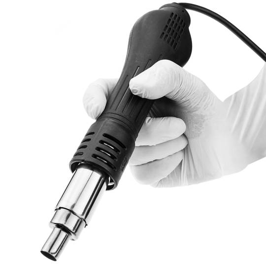 Hot air gun for thermoplastic welder 650W portable