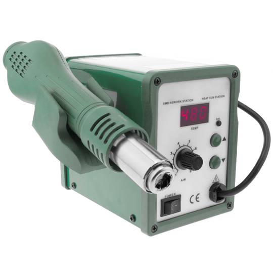 Estação de solda MELHOR 858D modelo de ar quente +