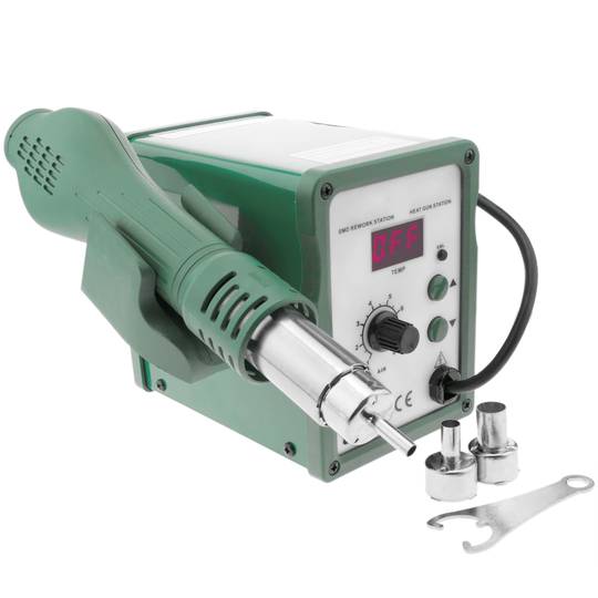 Estação de solda MELHOR 858D modelo de ar quente +