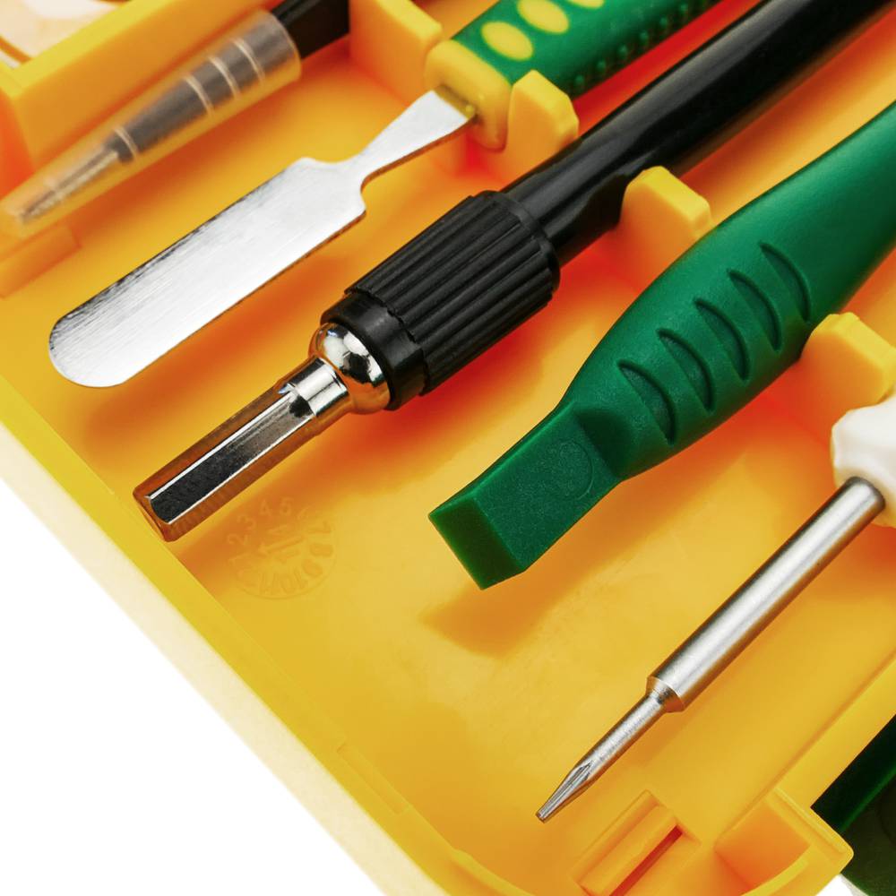 Gereedschapsset en precisieschroevendraaiers voor elektronische apparaten 21 stuks