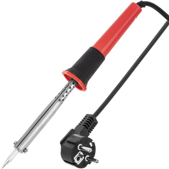 Approved electronic tin welder 60 W black and blue color