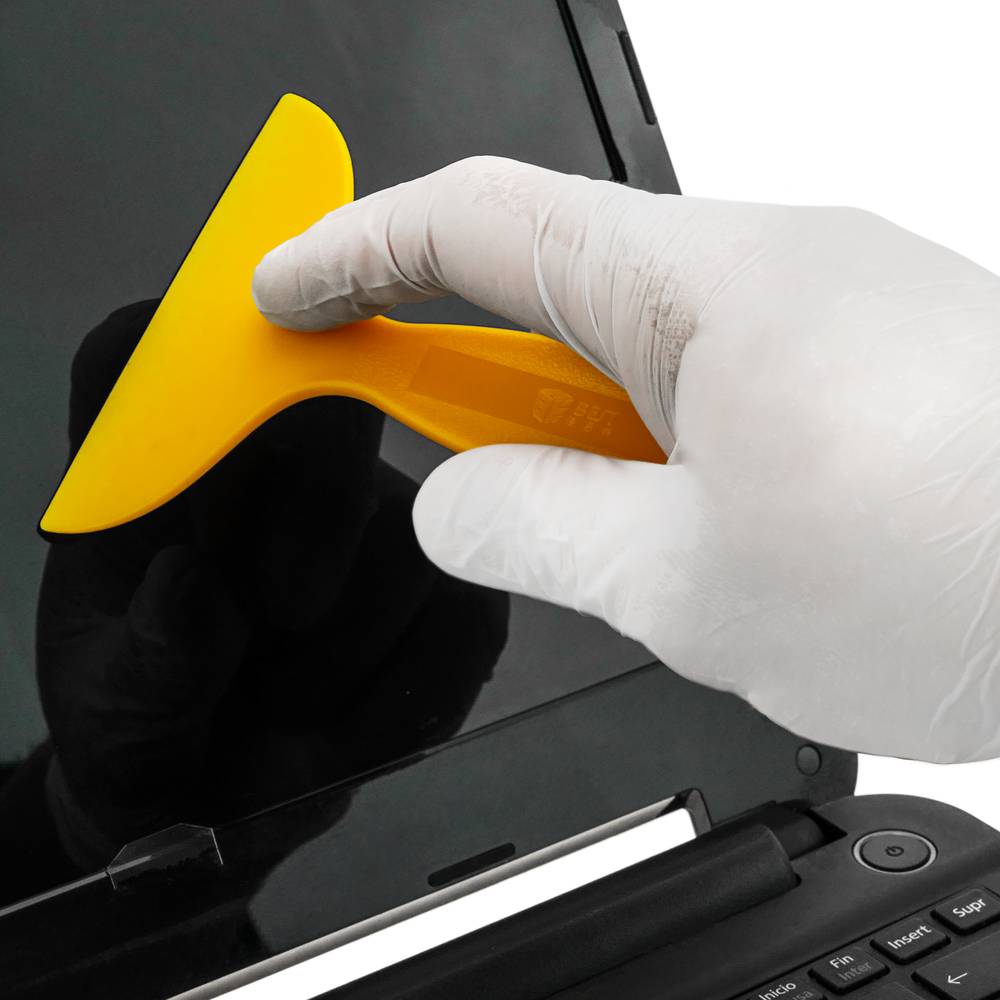 Plastic schraper om bellen 128 mm te verwijderen