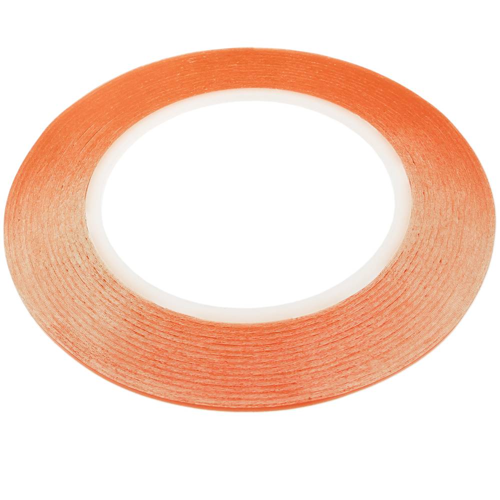 Ruban adhésif double face 2x0.8mm rouge