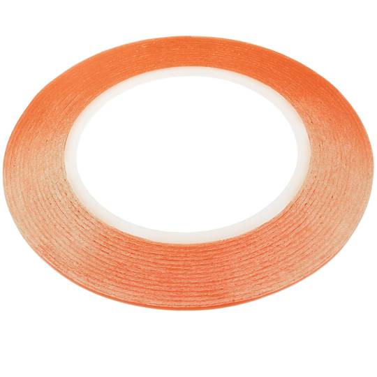 Ruban adhésif double face 2x0.8mm rouge