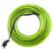 Cable electroluminiscente amarillo de 2.3mm en bobina 5m con pilas