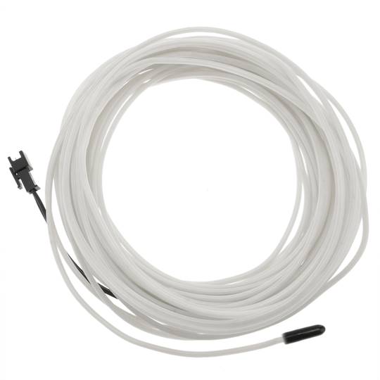 Cable-blue electroluminescent coil 5m 2.3mm Battery