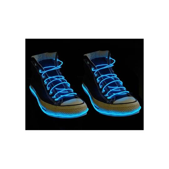 Cable-blue electroluminescent coil 5m 2.3mm Battery