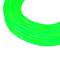 Cable electroluminescent verd fort de 2.3mm en bobina 5m amb piles