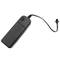 Cable electroluminescent verd fort de 2.3mm en bobina 5m amb piles