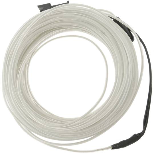 Batteria 5m coil 2,3 millimetri elettro-trasparente bianco Cable