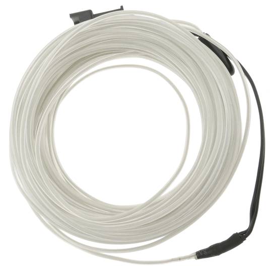 Cable 2.3mm-blue electroluminescent 10m coil connected to 220VAC