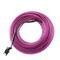 Violet Elektrolumineszenzdraht 2.3mm 10m Spule 220VAC angeschlossen