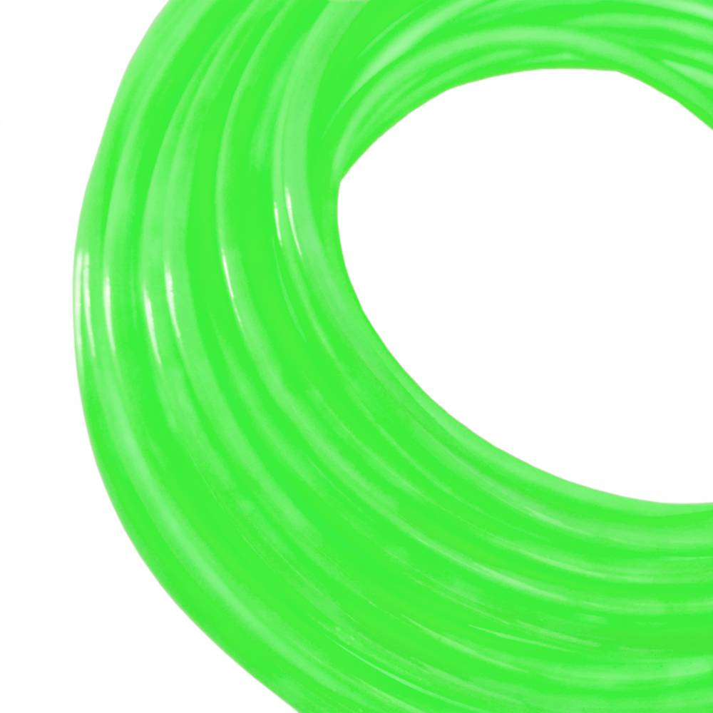 2,3 mm mocny zielony kabel elektroluminescencyjny w cewce 10 m podłączonej do 220 V prądu przemiennego
