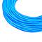 2.3mm blue electroluminescent wire coil connected to 220VAC 10m