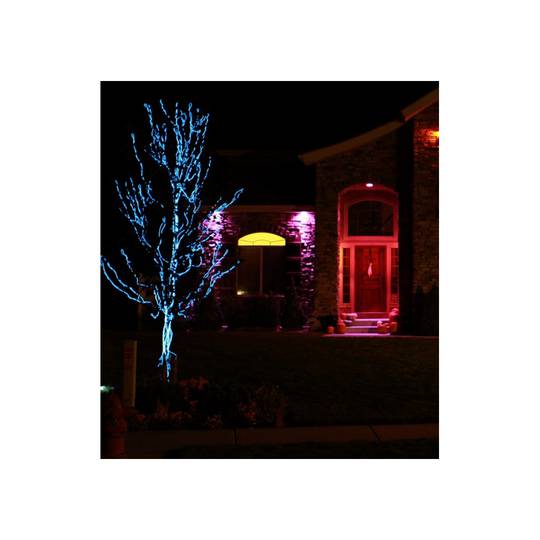 Cable electroluminescent vermell de 2.3mm en bobina 10m connectada a 220VAC