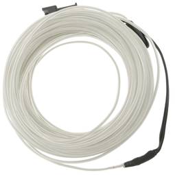 2,3 mm przezroczysto-biały kabel elektroluminescencyjny w cewce 10 m podłączony do 220 V prądu przemiennego