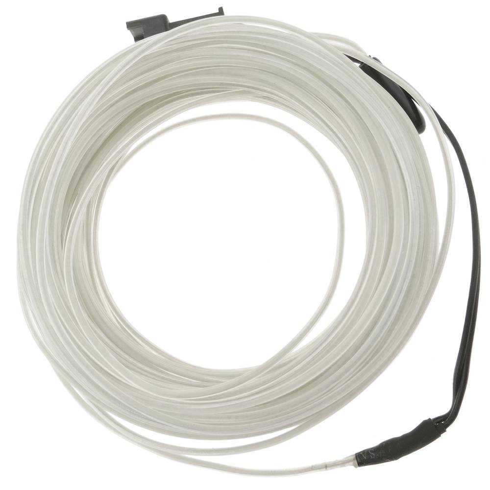 2,3 mm biały kabel elektroluminescencyjny w cewce 10 m podłączonej do 220 V prądu przemiennego
