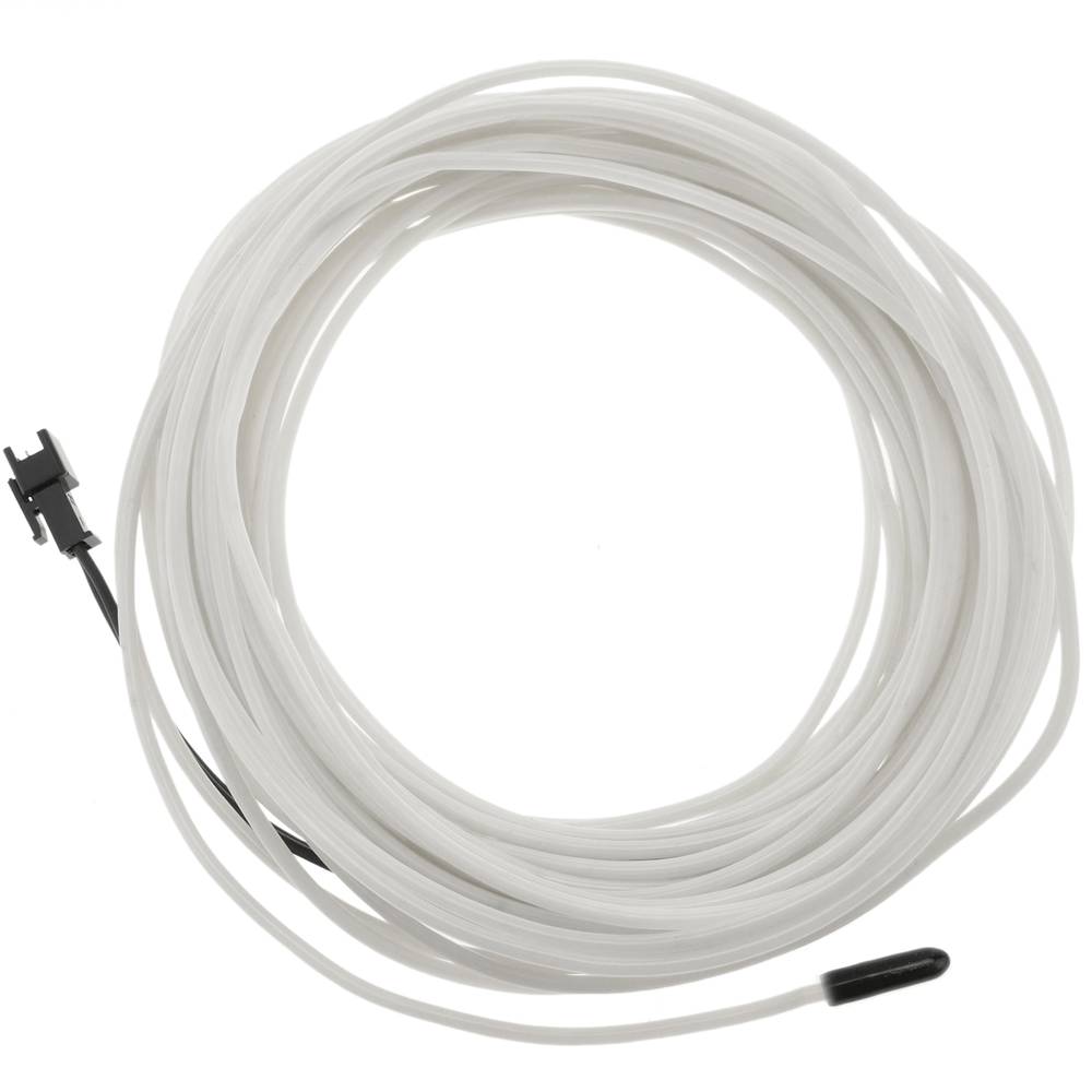 3,2 mm witblauwe elektroluminescerende kabel in batterijrol van 5 m