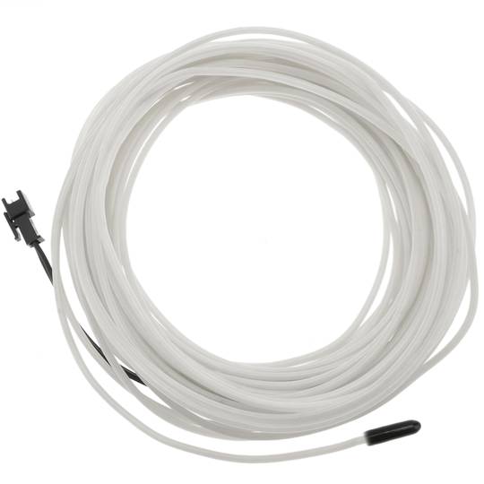 3,2 mm witblauwe elektroluminescerende kabel in batterijrol van 5 m