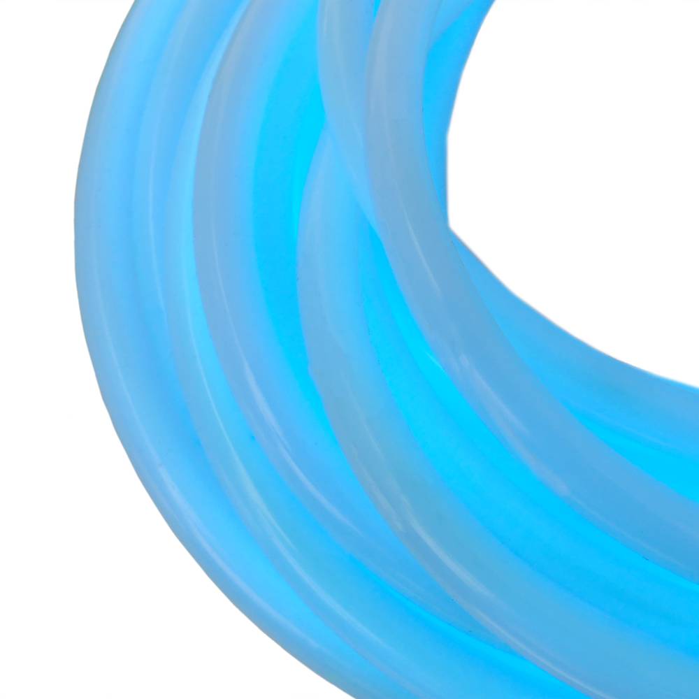 Eletroluminescente 5 milímetros 5m cabo-azul cabo enrolado com bateria