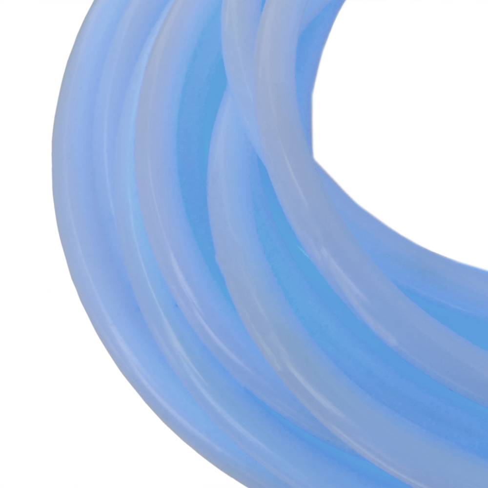 Câble électroluminescent 5mm 5m transparent blanc câble spiralé avec batterie