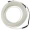 3,2 mm witte elektroluminescerende kabel in een spoel van 10 m kabel aangesloten op 220VAC