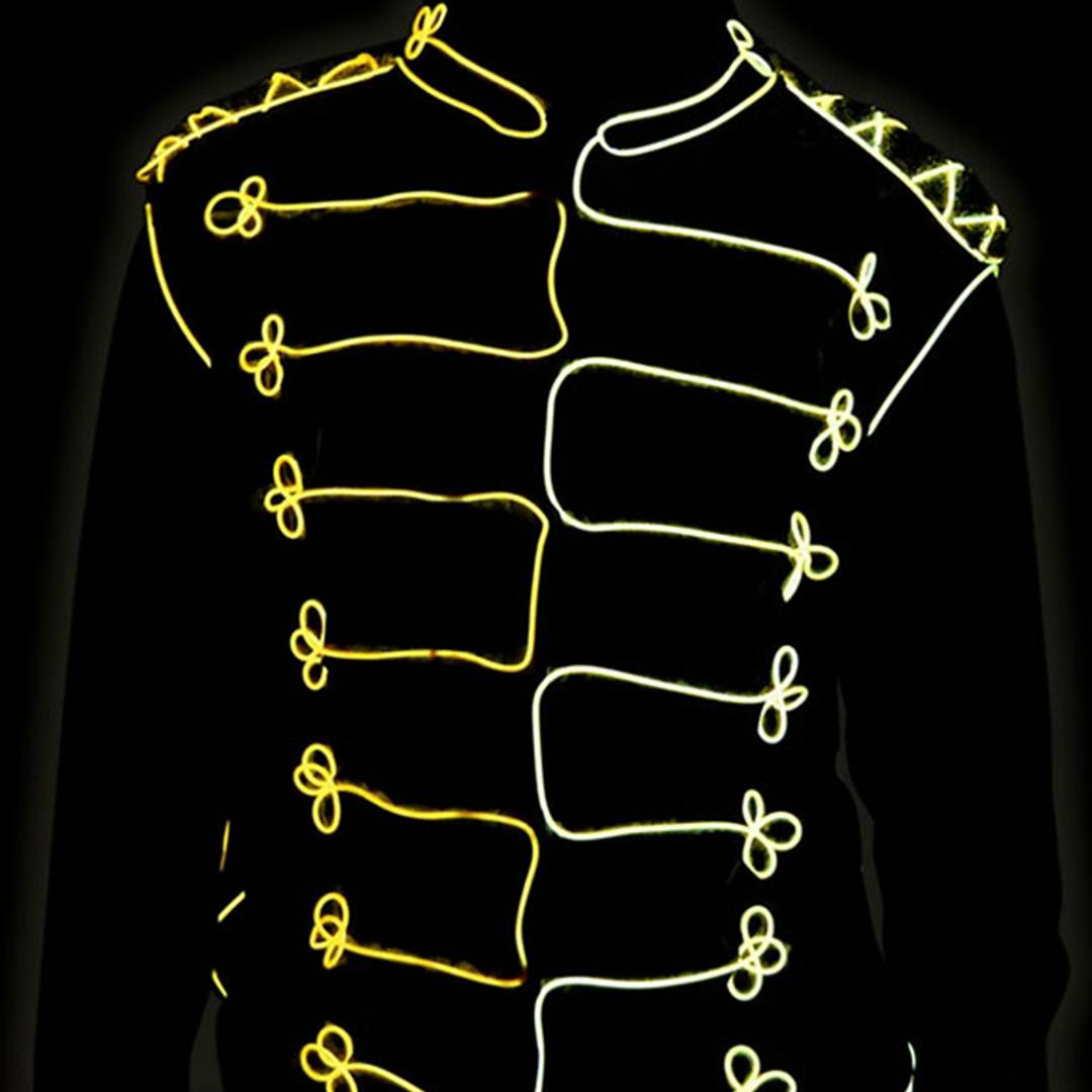 Cable electroluminescent groc de 2.3mm en bobina 25m