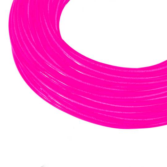 Violette electroluminescente kabel van 2,3 mm in een spoel van 25 m