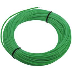 Groene, elektroluminescerende kabel van 2,3 mm in een spoel van 25 m