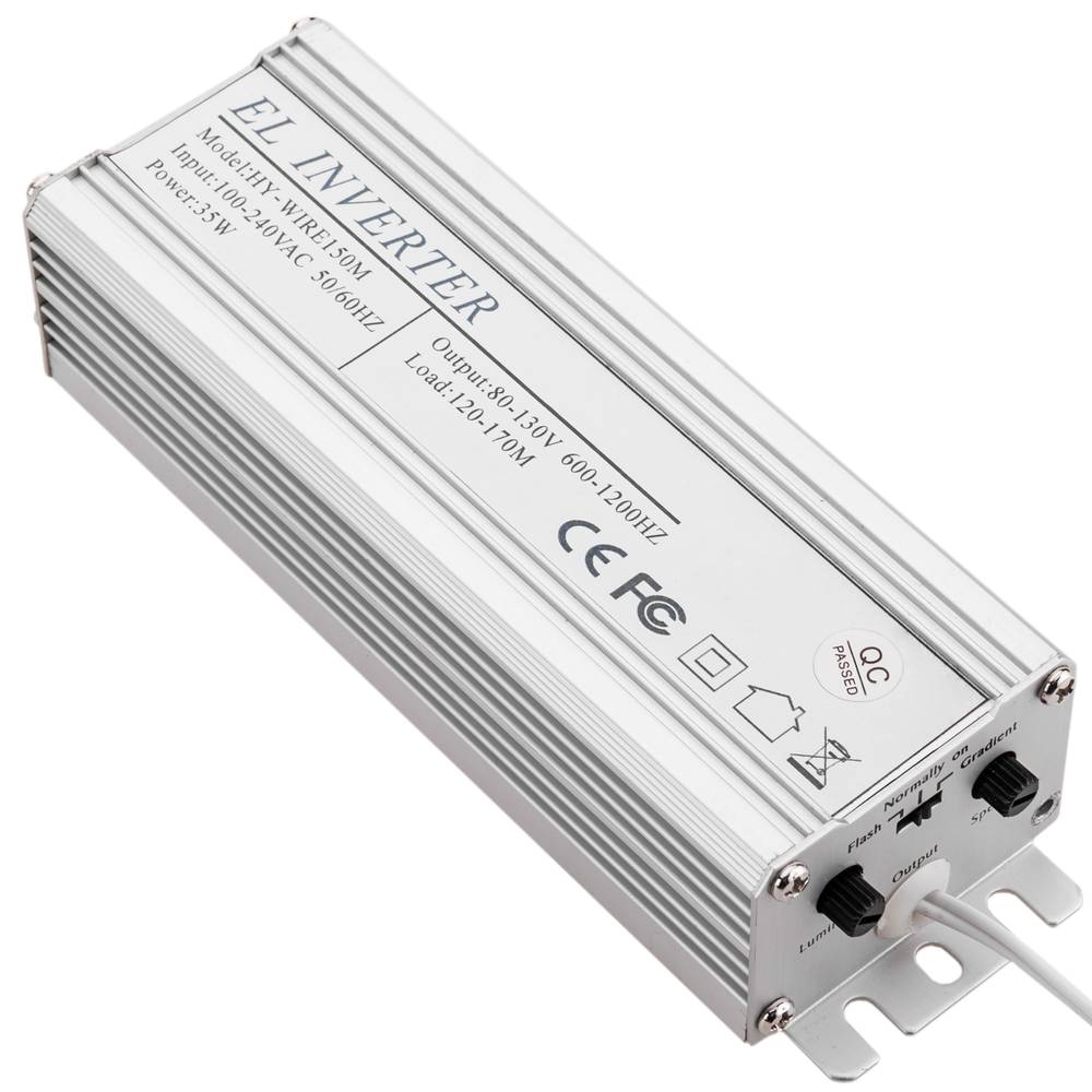 Inversor de cable electroluminescent per 150m a 220VAC amb efectes