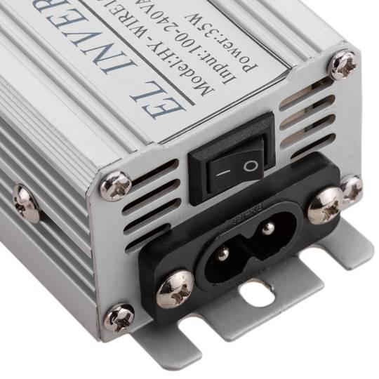 Inversor de cable electroluminescent per 150m a 220VAC amb efectes