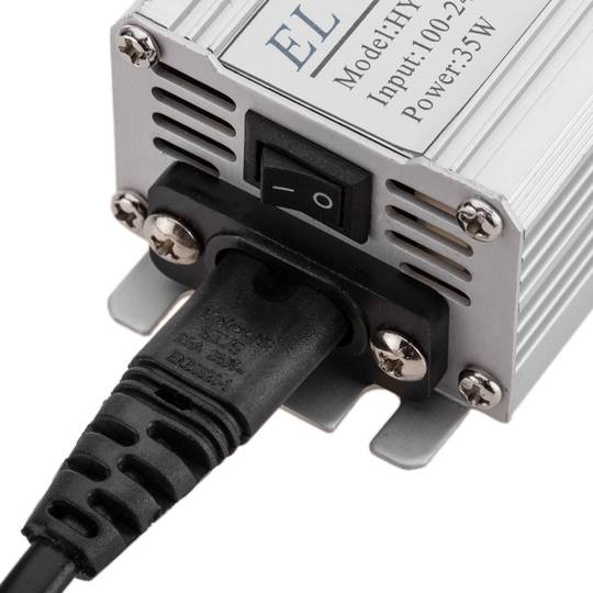 Inversor de cable electroluminescent per 150m a 220VAC amb efectes