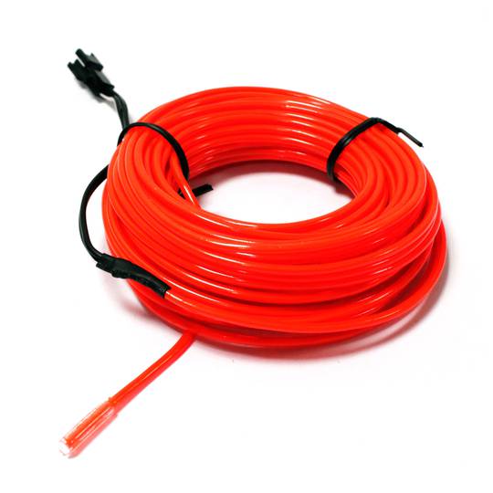 Electroluminescent wire plug to 2.3mm