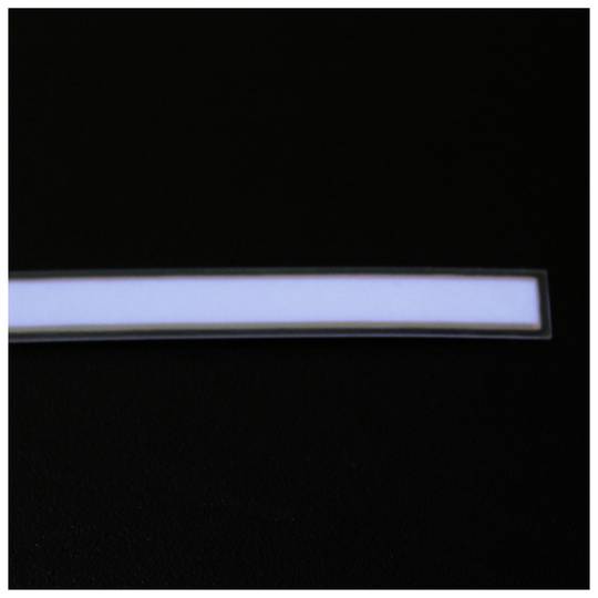 Electroluminescent panel 1000x10 mm white EL