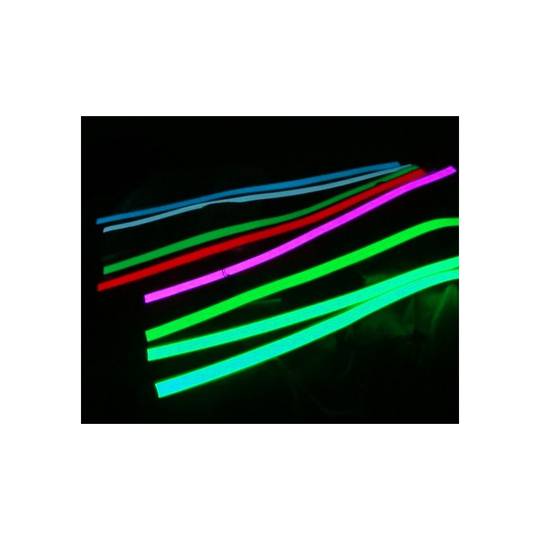 Panneau Lumineux électroluminescent (EL) 10x10 Cm - Découpable, 3 Modes, Fonctionne Sur Piles
