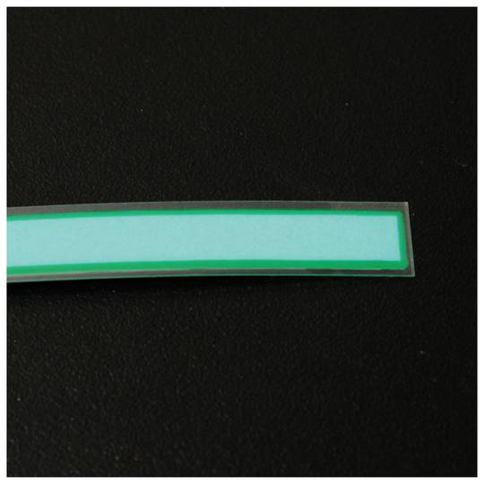 Panneau électroluminescent 1000x10 mm vert EL