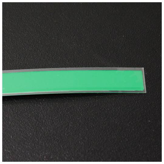 Panneau électroluminescent 1000x10 mm vert EL
