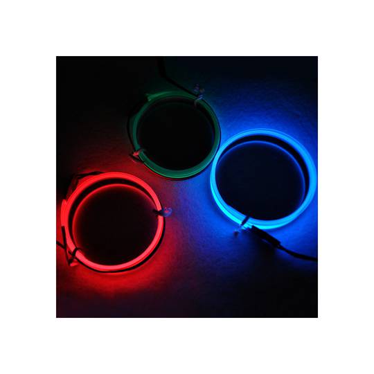 Panneau électroluminescent 1000x10 mm vert EL