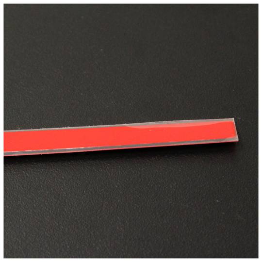 Elektrolumineszenzplatte 1000x10 mm rot EL