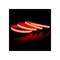 Elektrolumineszenzplatte 1000x10 mm rot EL