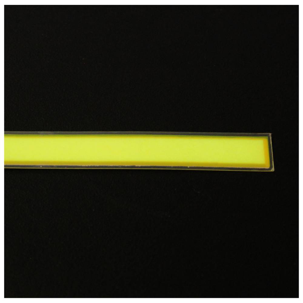 Painel eletroluminescente 1000x10 mm amarelo EL