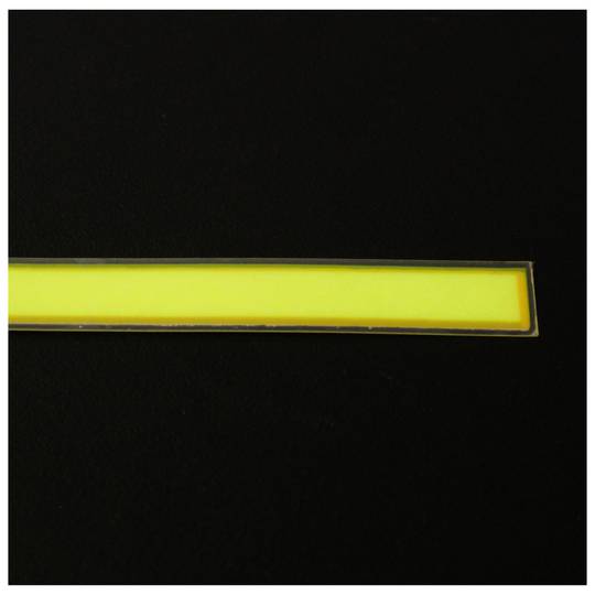Painel eletroluminescente 1000x10 mm amarelo EL