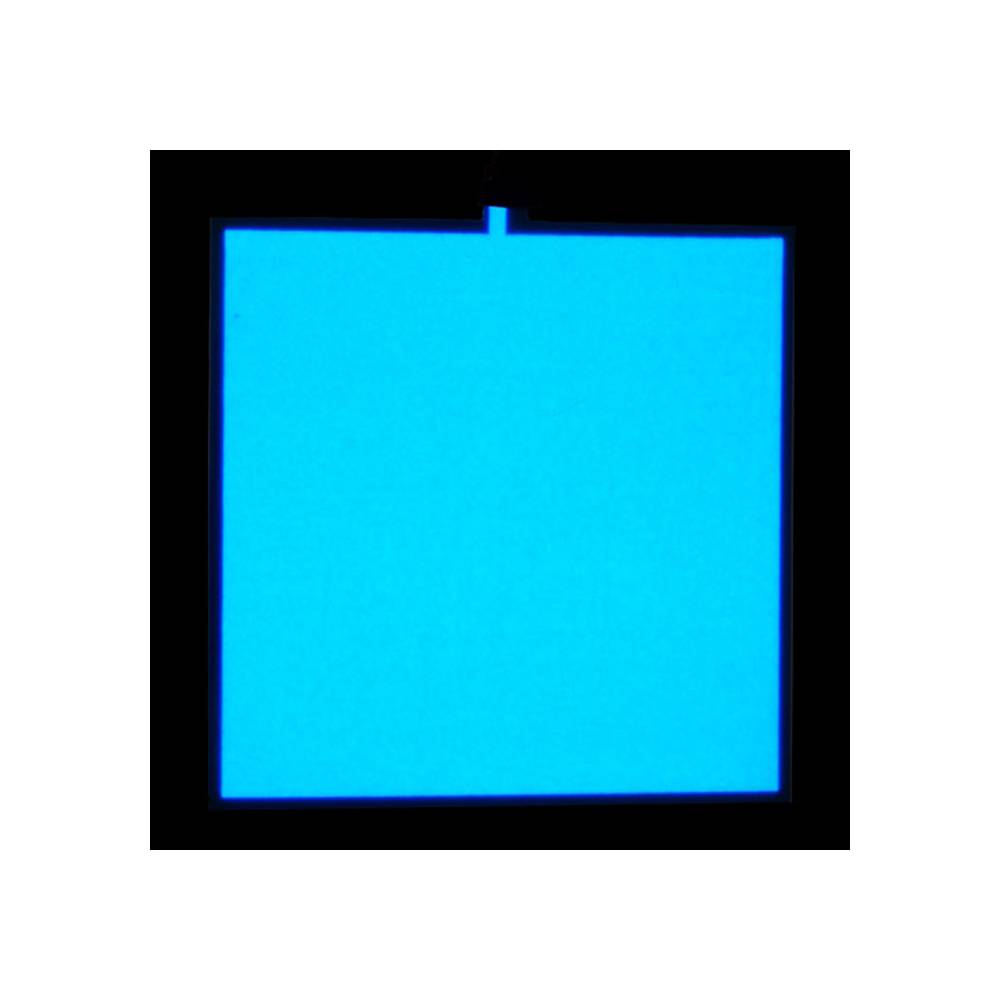 EL 100x100 mm blauw elektroluminescerend paneel