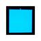 EL 100x100 mm blauw elektroluminescerend paneel