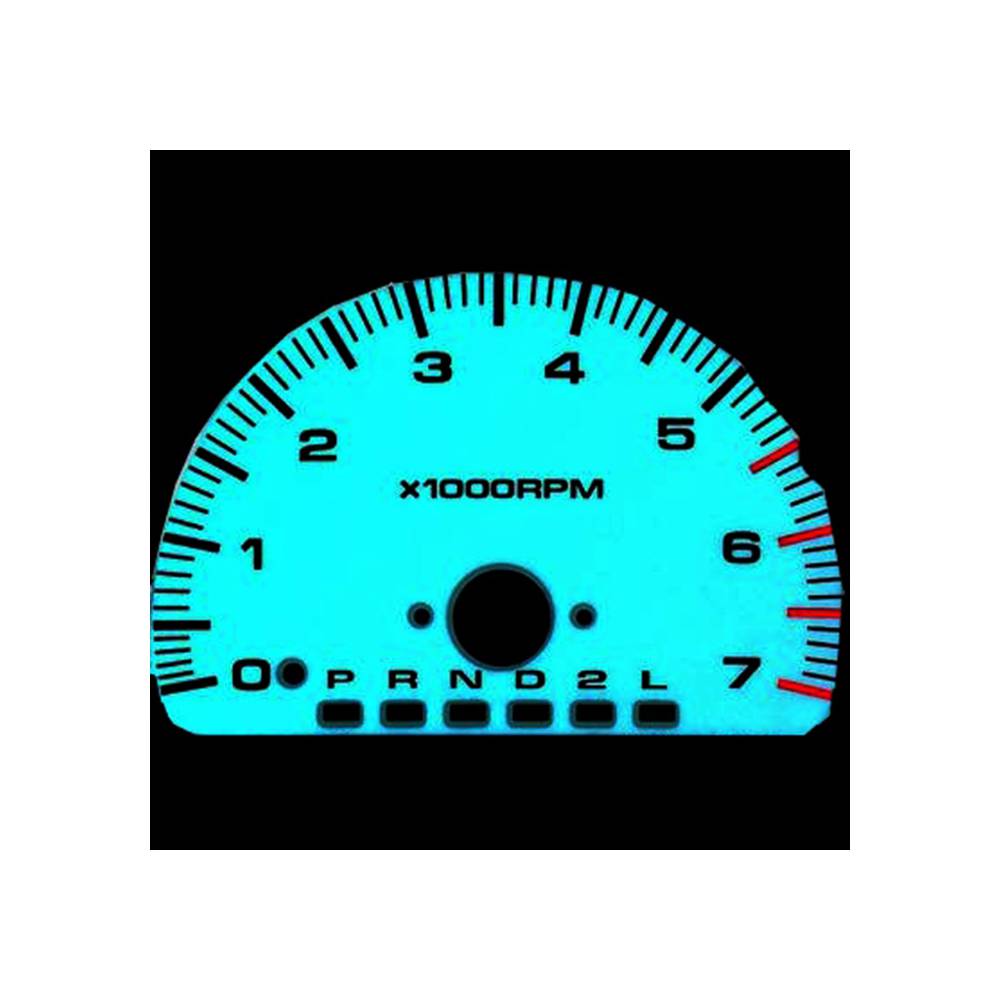 EL 100x100 mm blauw elektroluminescerend paneel