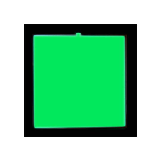Pannello elettroluminescente 100x100 mm verde EL