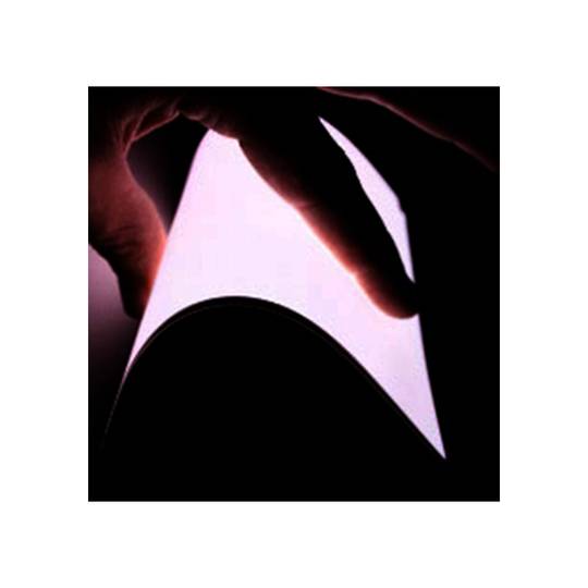 Pannello elettroluminescente 100x100 mm rosso EL