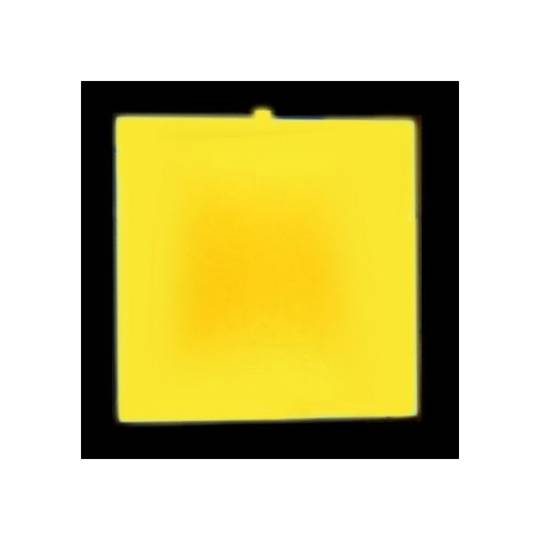 Pannello elettroluminescente 100x100 mm giallo EL